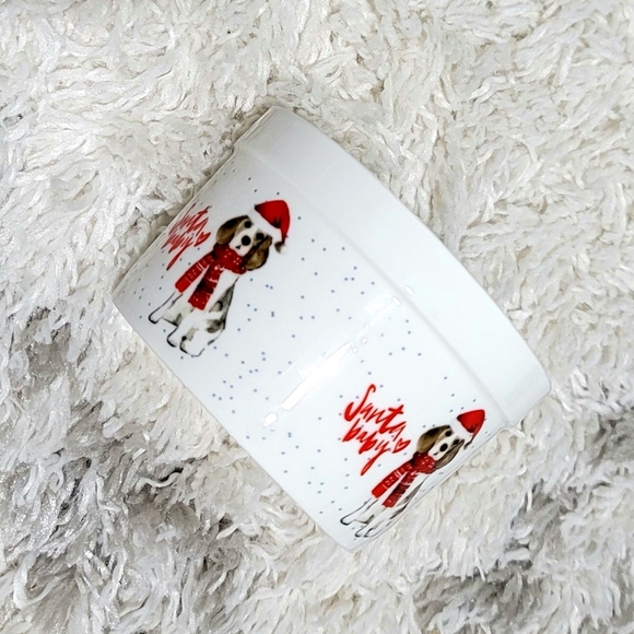 Ciroa Ramekin Bowl Puppy Christmas Holiday Dip Snack Bowl - Picture 4 of 8